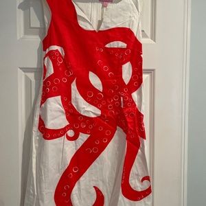 Lilly Pulitzer Tay Tay Red Octopus - Holy Grail!